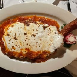 Michael’s of Brooklyn signature dishes Veal ParmesanLobster Fra DiavoloSpaghetti with Marinara Sauce